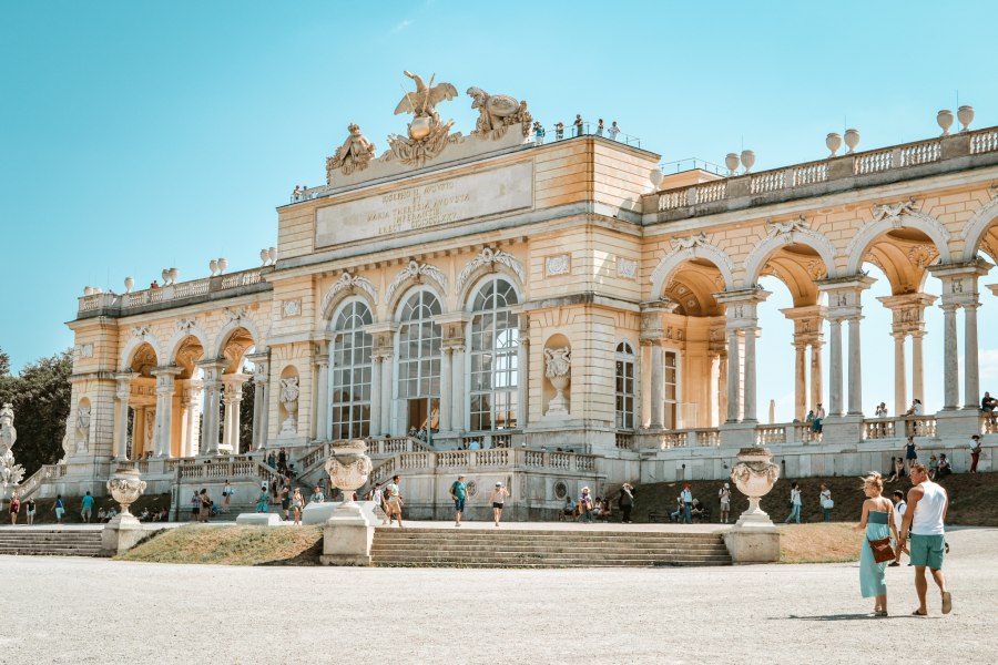 Tuin, Schloss Schönbrunn Wenen - Reiskick