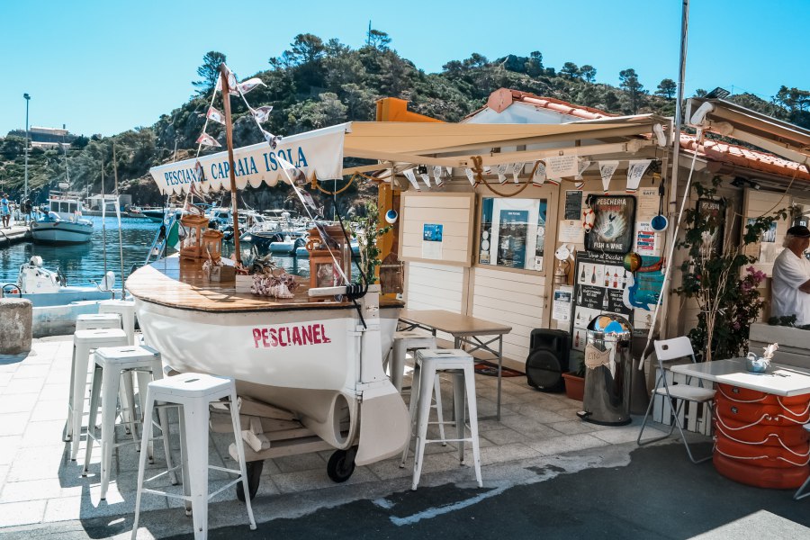 Visbar in Capraia - Reiskick