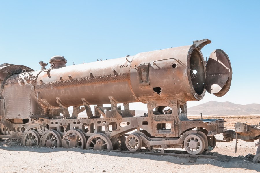 Trein in Bolivia