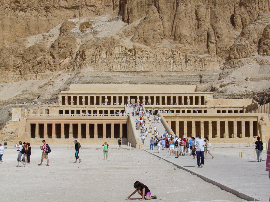 De tempel Djeser-Djeseru Luxor - Reiskick Egypte