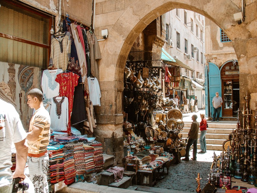 Khan el Khalili bazaar, Cairo Egypte - Reiskick