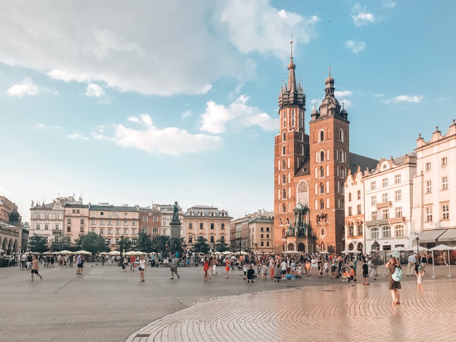 Grote Marktplein Rynek Glówny Krakau - Reiskick