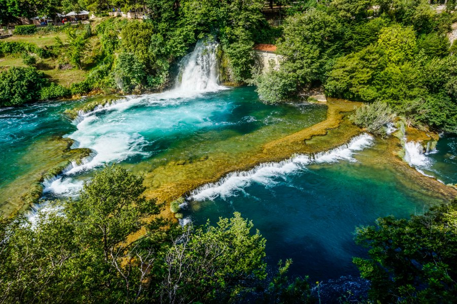 Zwemmen in de Krka Meren - Reiskick